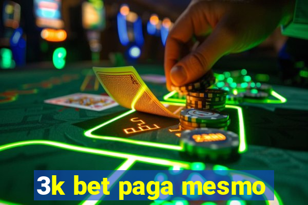 3k bet paga mesmo